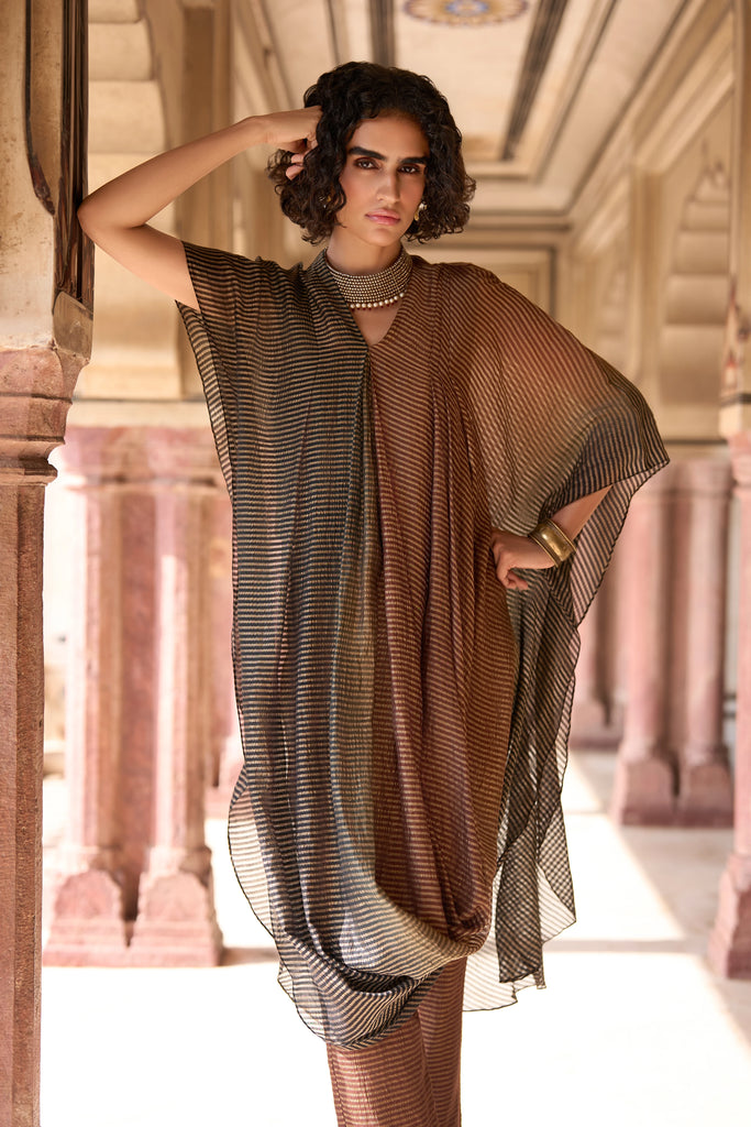 TISSUE STRIPED PANT dash and dot