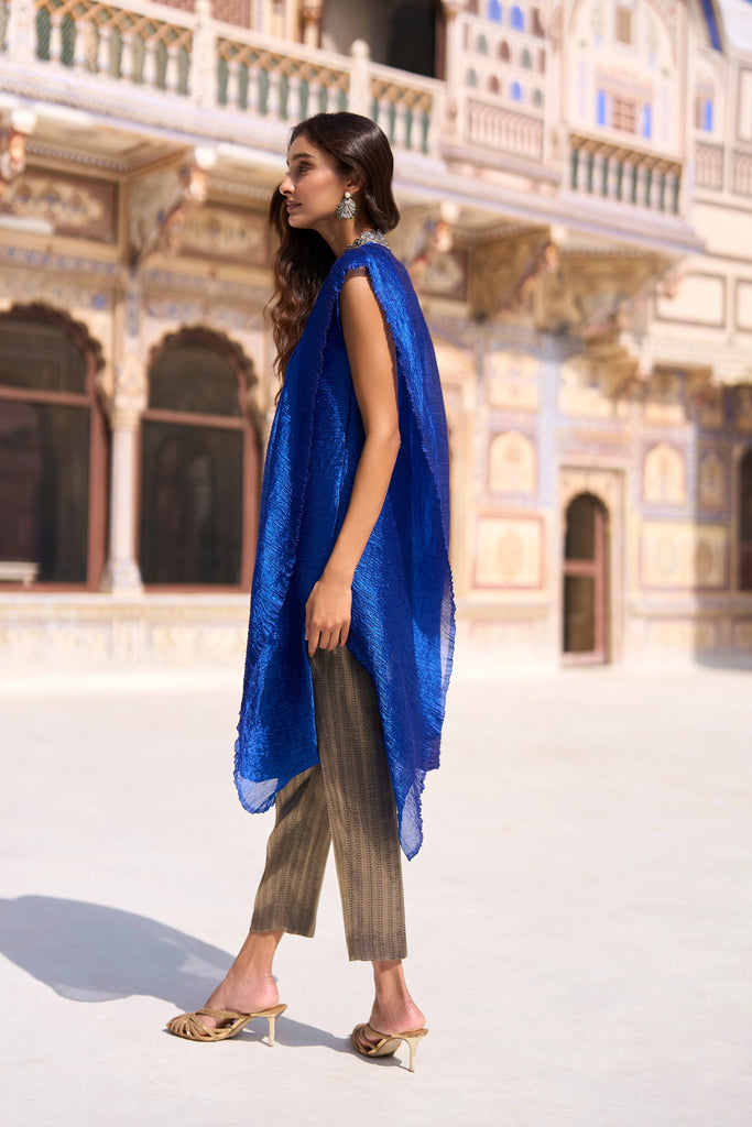 BENARES BROCADE STRAIGHT CUT PANT dash and dot