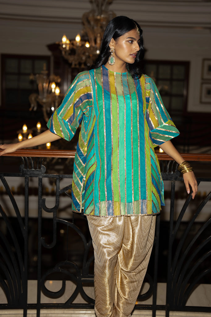 BROCADE TULIP PANT dash and dot