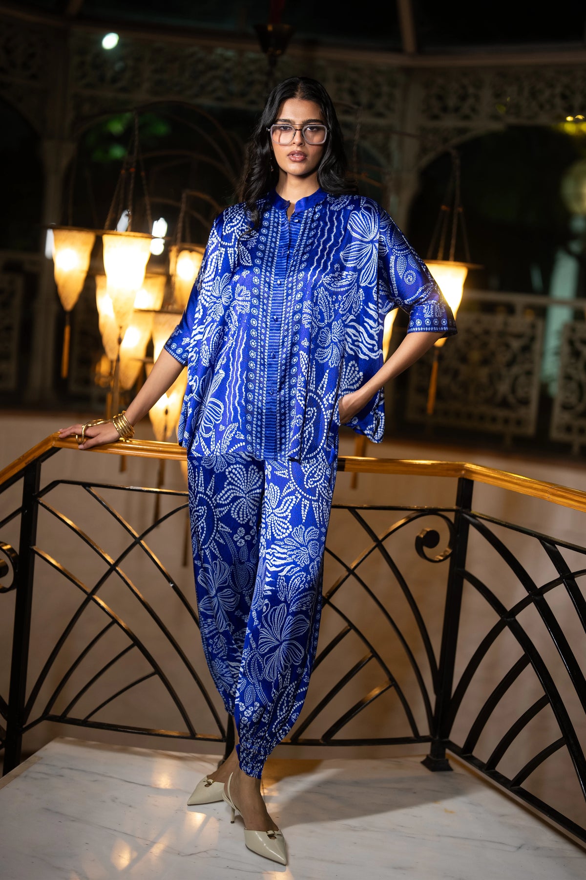 PRINTED STRAIGHT PANT