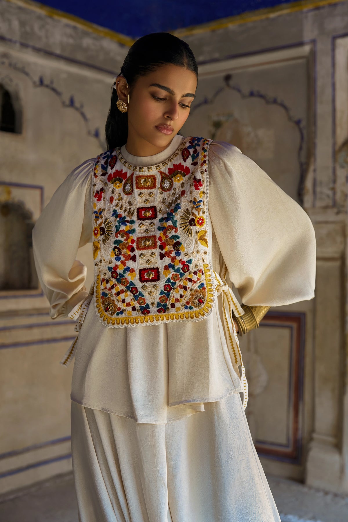 Embroidered Bib