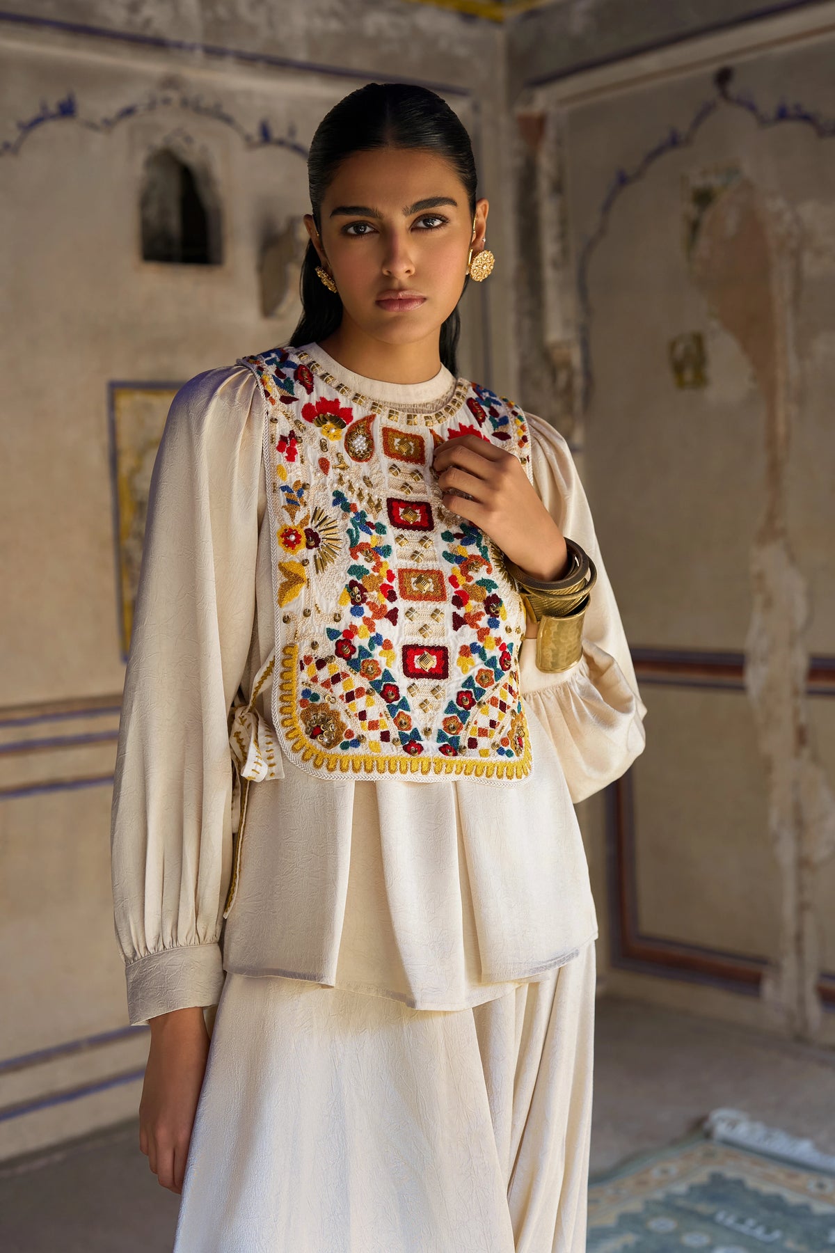 Embroidered Bib