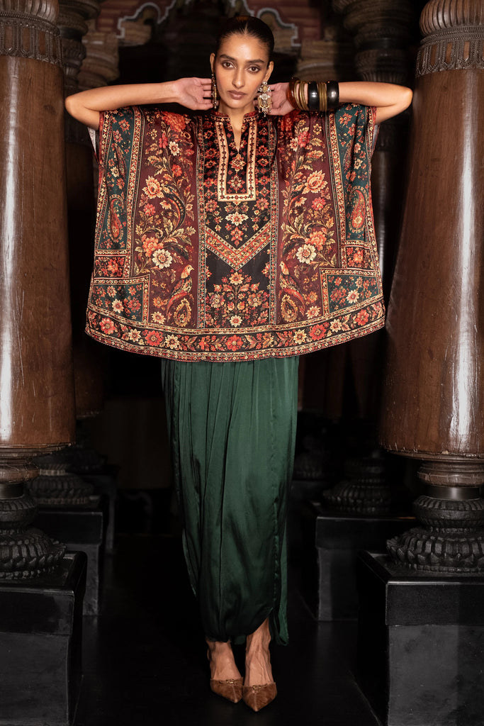 HERITAGE FLORAL KAFTAN TOP dash and dot