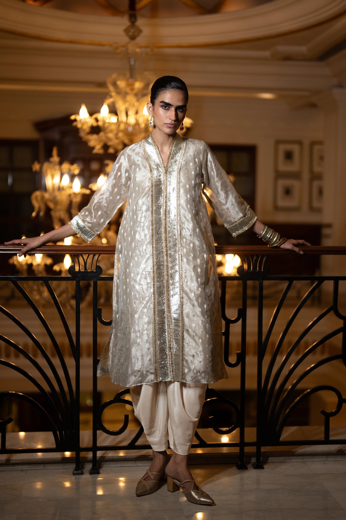 DRAPED DHOTI PANT