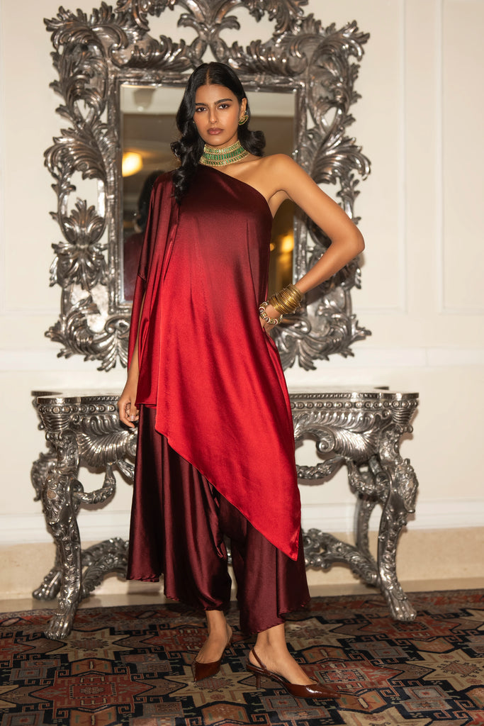 DRAPED CULOTTE PANT dash and dot