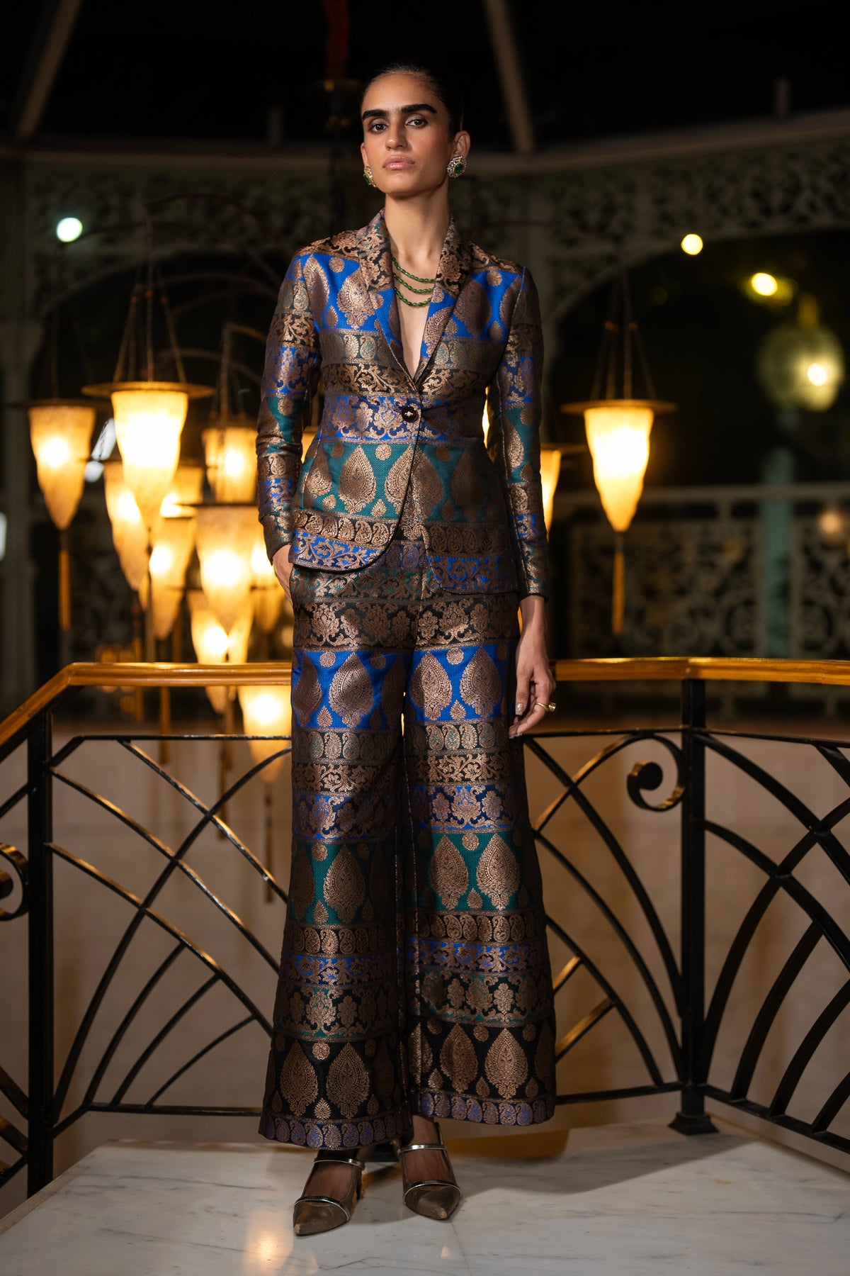 BENARES BROCADE BLAZER