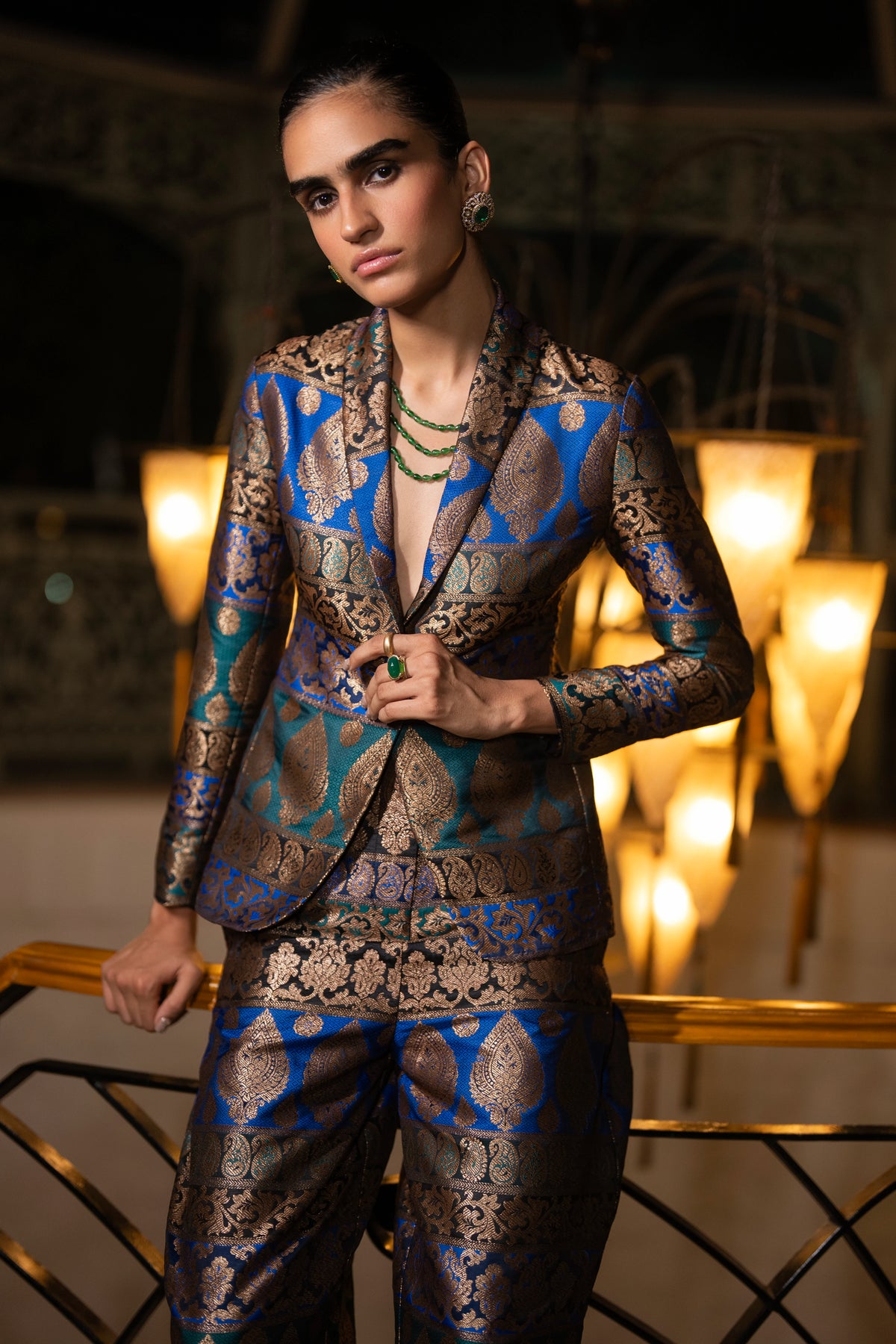 BENARES BROCADE BLAZER