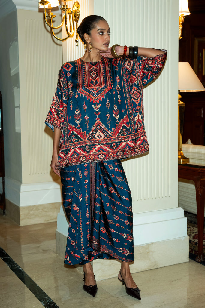 TRIBAL PRINT BOXY TOP dash and dot