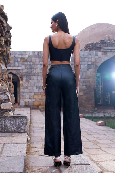 WAXED DENIM PANT - dash and dot