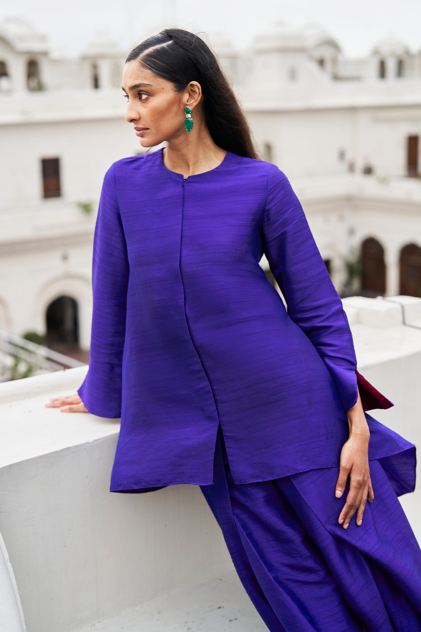 ROYAL BLUE TULIP DHOTI PANT