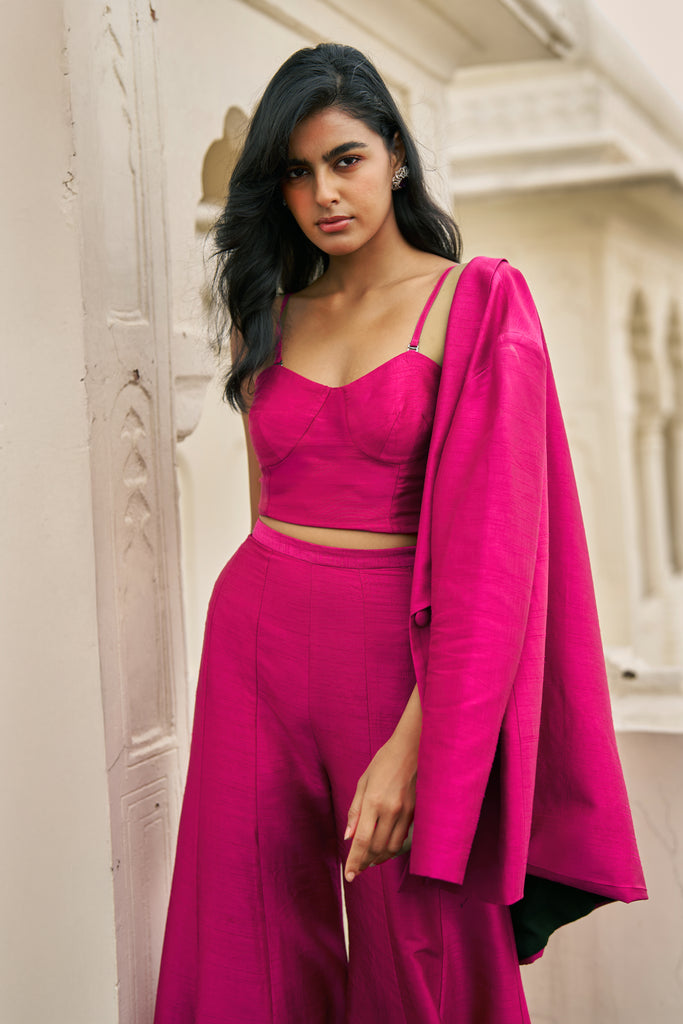 FUCHSIA BRALETTE dash and dot