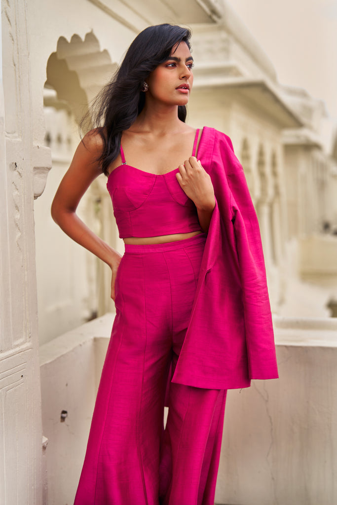 FUCHSIA BRALETTE dash and dot