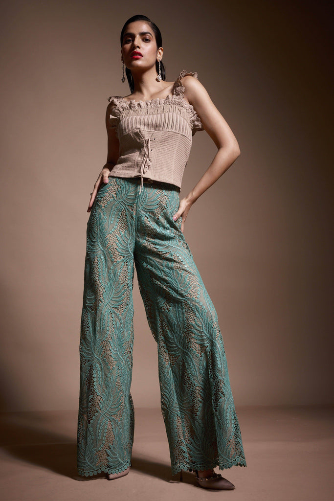 SEQUIN LACE PANT - dash and dot dash and dot