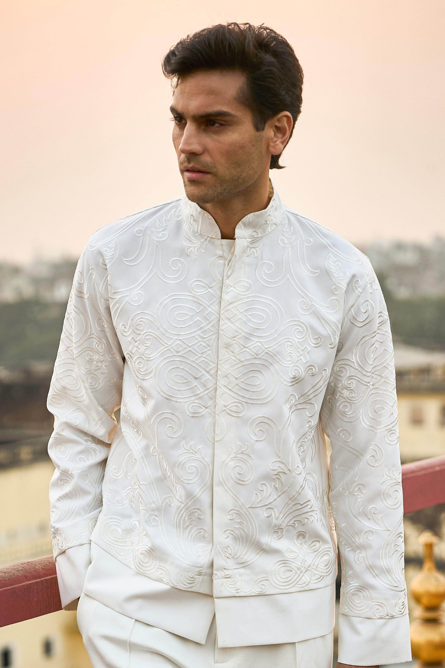 CORD EMBROIDERED SHIRT - dash and dot