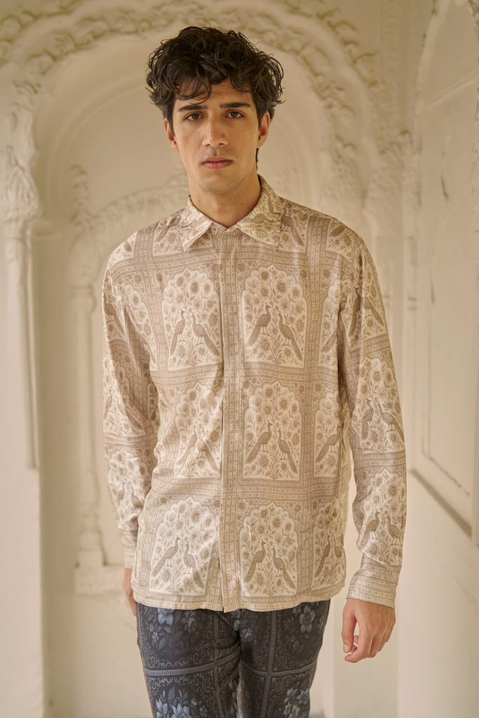 MUGHAL PRINT SHIRT dash and dot