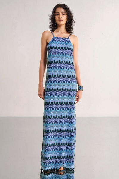 CROCHET KNIT MAXI