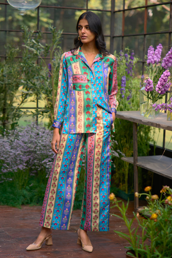 MULTI MOTIF STRIPE PANT dash and dot