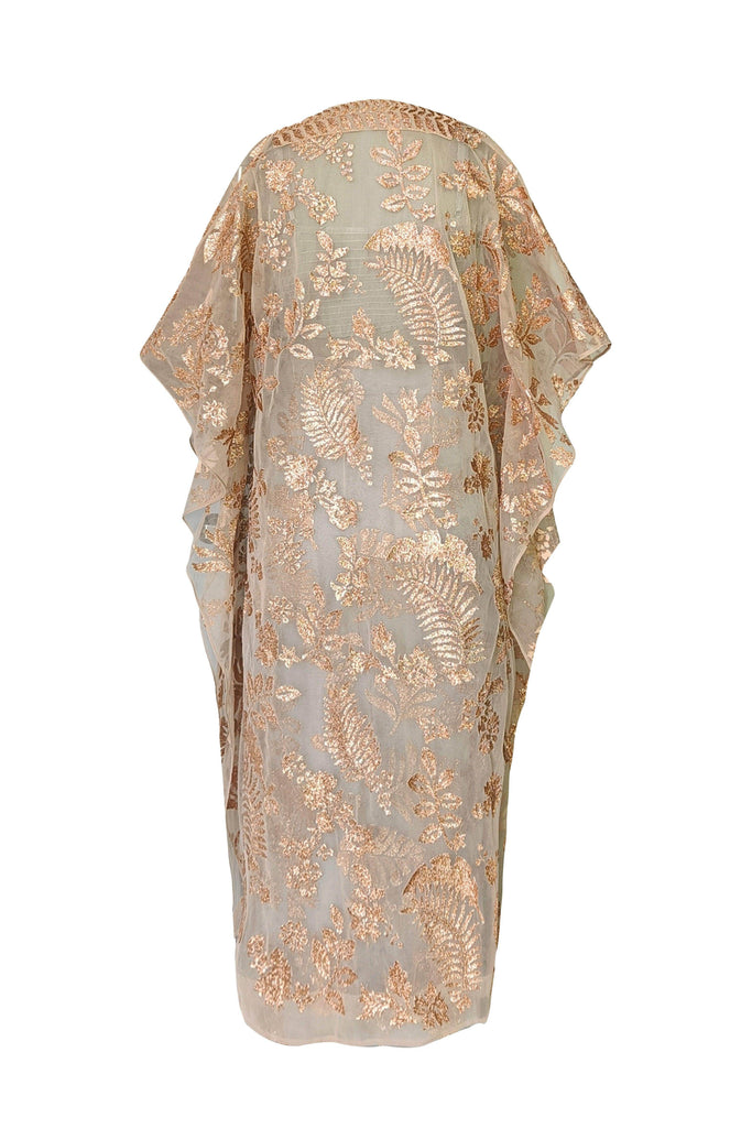 METALLIC BADLA STITCH CAPE - dash and dot dash and dot