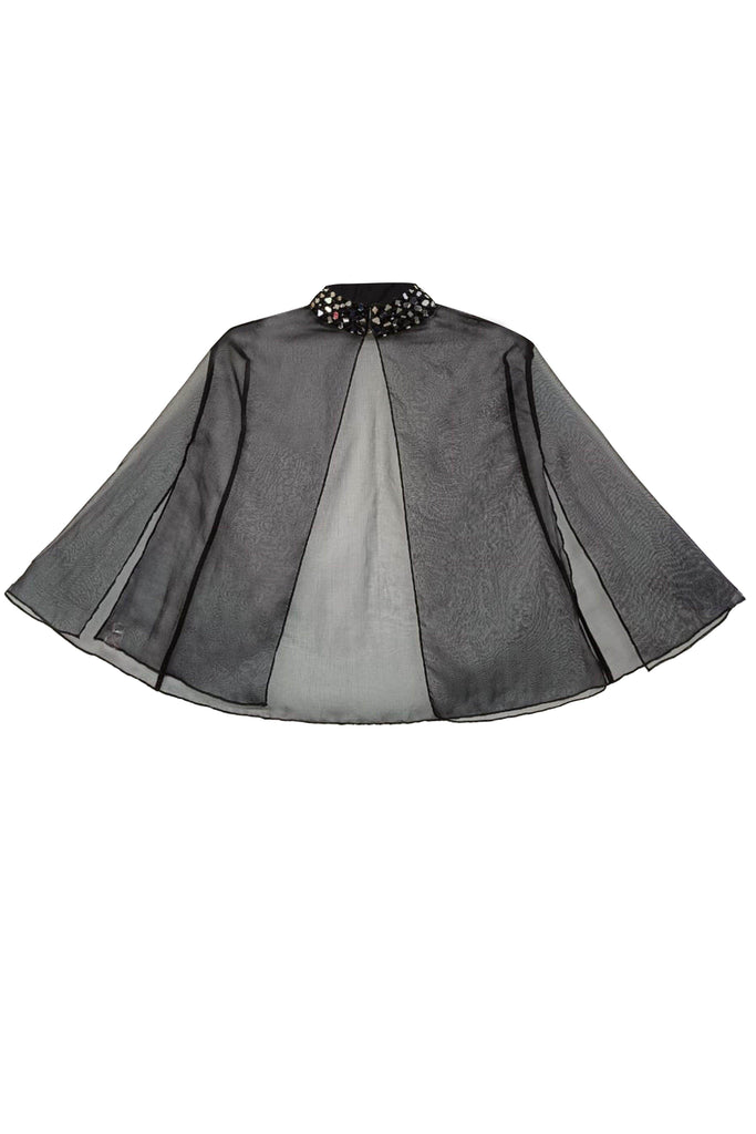 MIRRORWORK ORGANZA CAPE - dash and dot dash and dot
