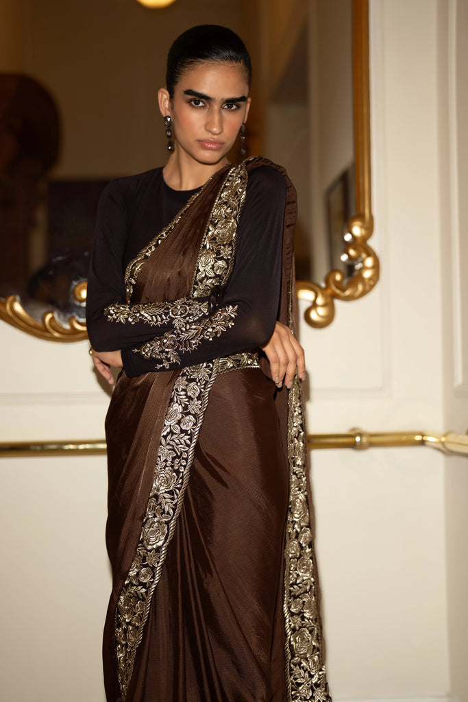CUFF EMBROIDERED BLOUSE dash and dot