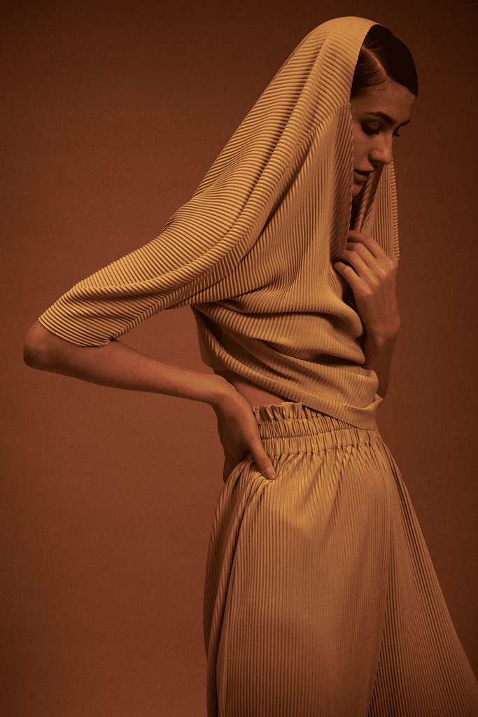 PLEAT DOLMAN SET - dash and dot dash and dot