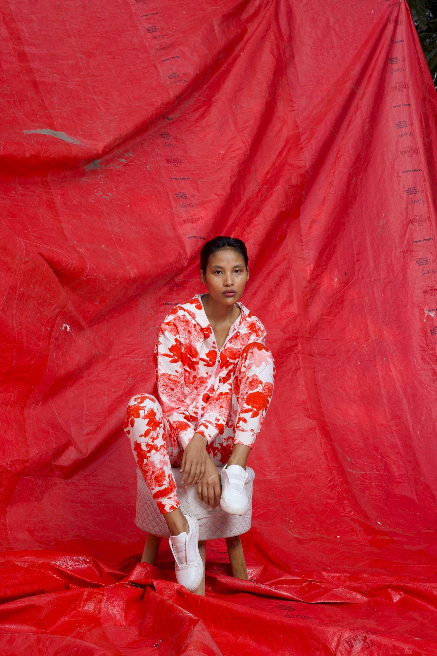 THE ROSE HOODIE CULOTTE - dash and dot