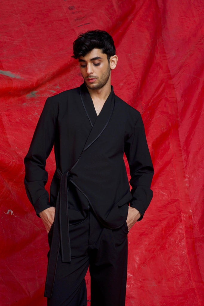 SIDE TIE SET - dash and dot dash and dot