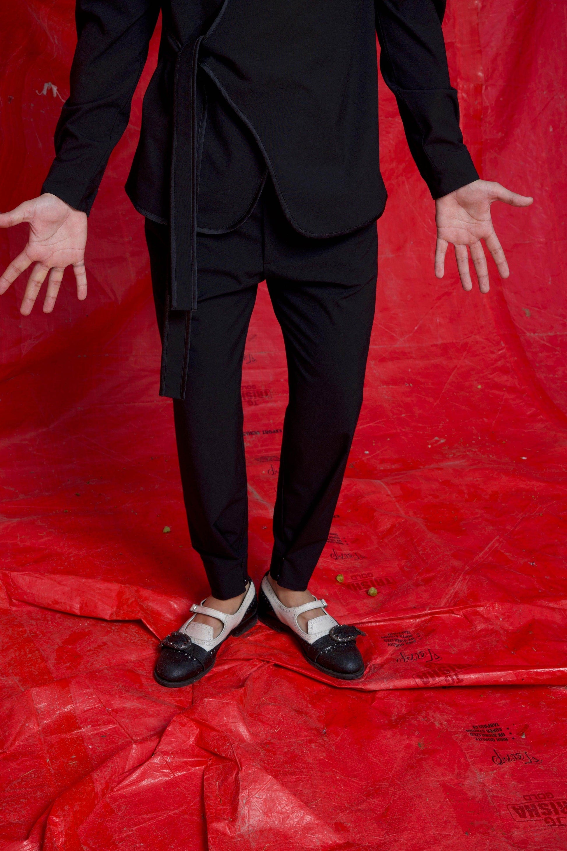 SIDE TIE SET - dash and dot