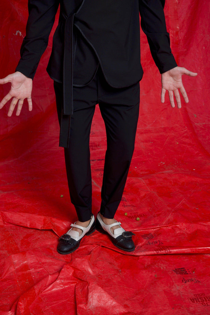 SIDE TIE SET - dash and dot dash and dot