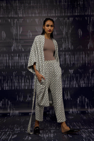 KNITTED ROBE SET - dash and dot