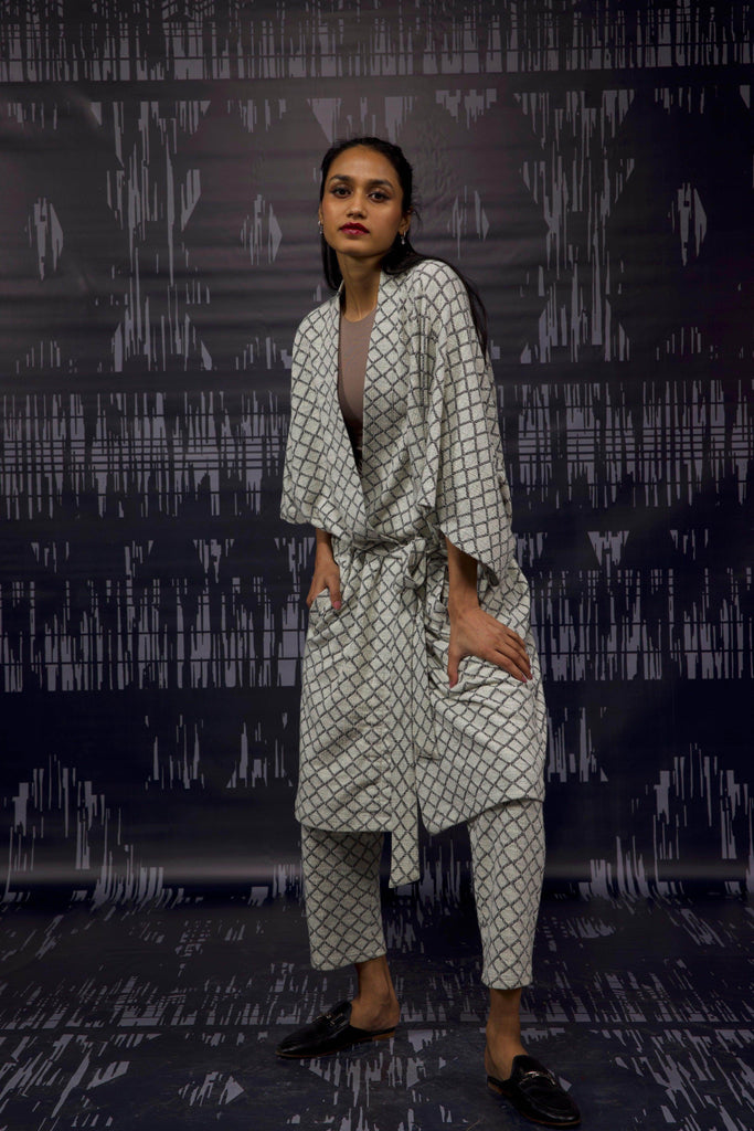 KNITTED ROBE SET - dash and dot dash and dot