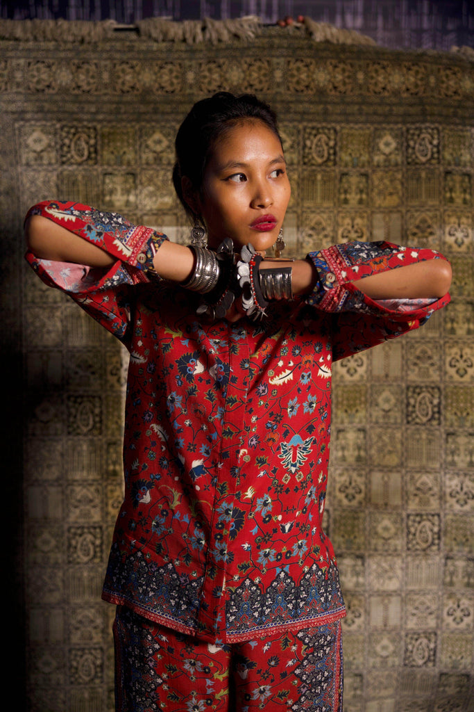 OUSHAK PRINTED PANT SET - dash and dot dash and dot