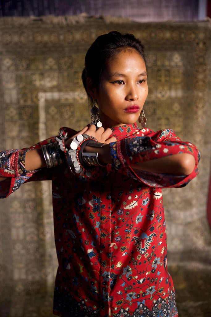 OUSHAK PRINTED PANT SET - dash and dot dash and dot