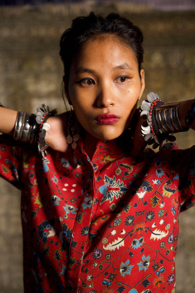 OUSHAK PRINTED PANT SET - dash and dot dash and dot