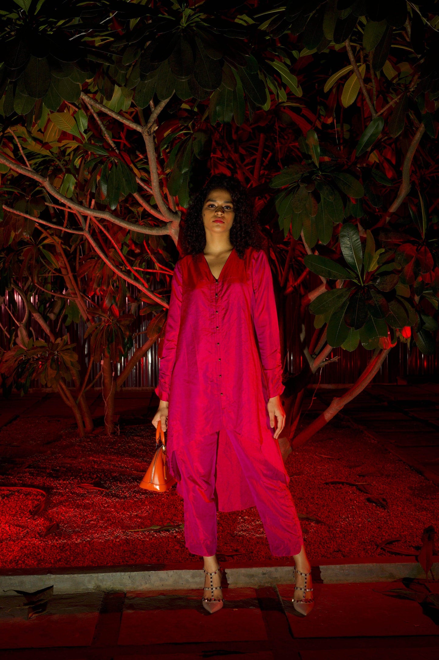 SILK PANT - dash and dot