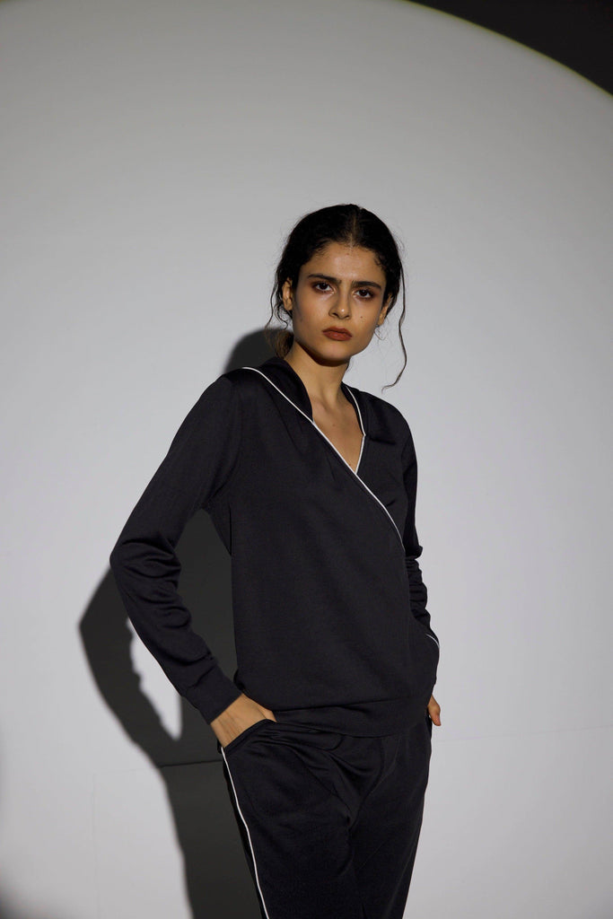 WRAP HOODIE SET - dash and dot dash and dot