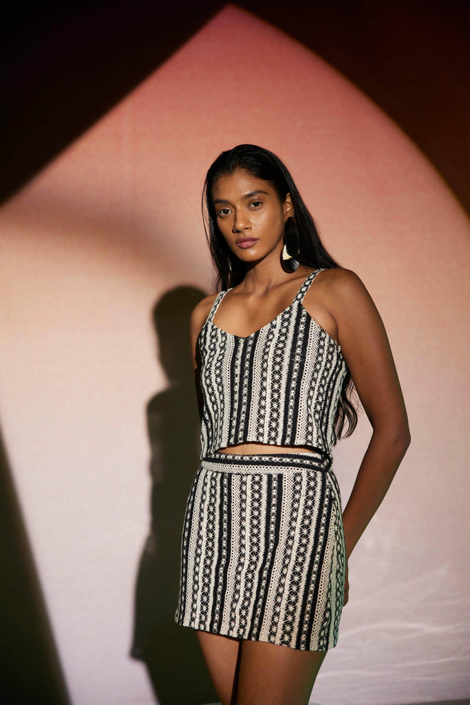 STRIPE CROCHET SET - dash and dot dash and dot