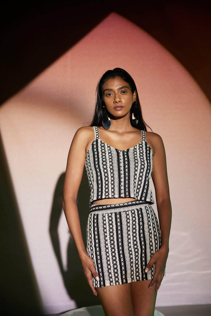 STRIPE CROCHET SET - dash and dot dash and dot