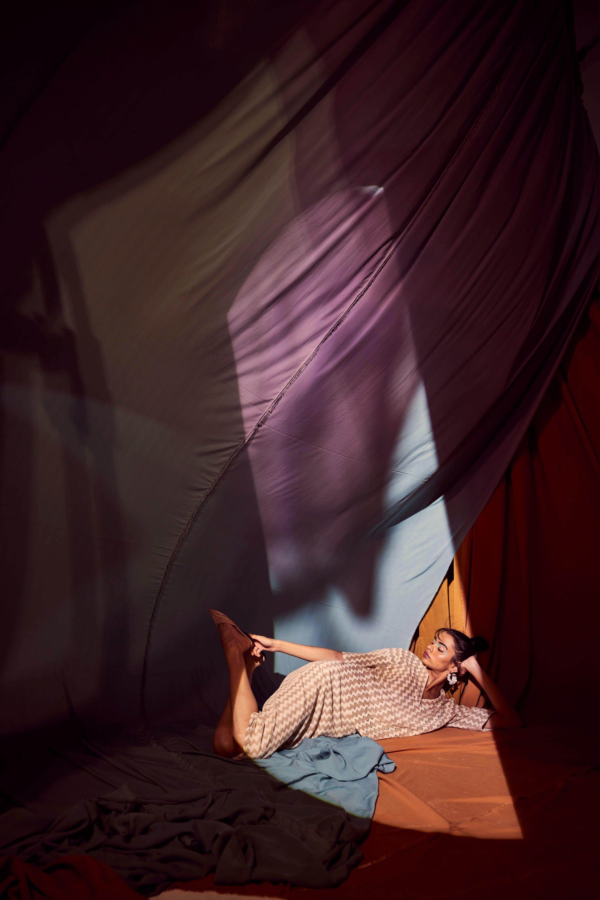 CHEVRON SKIRT SET - dash and dot