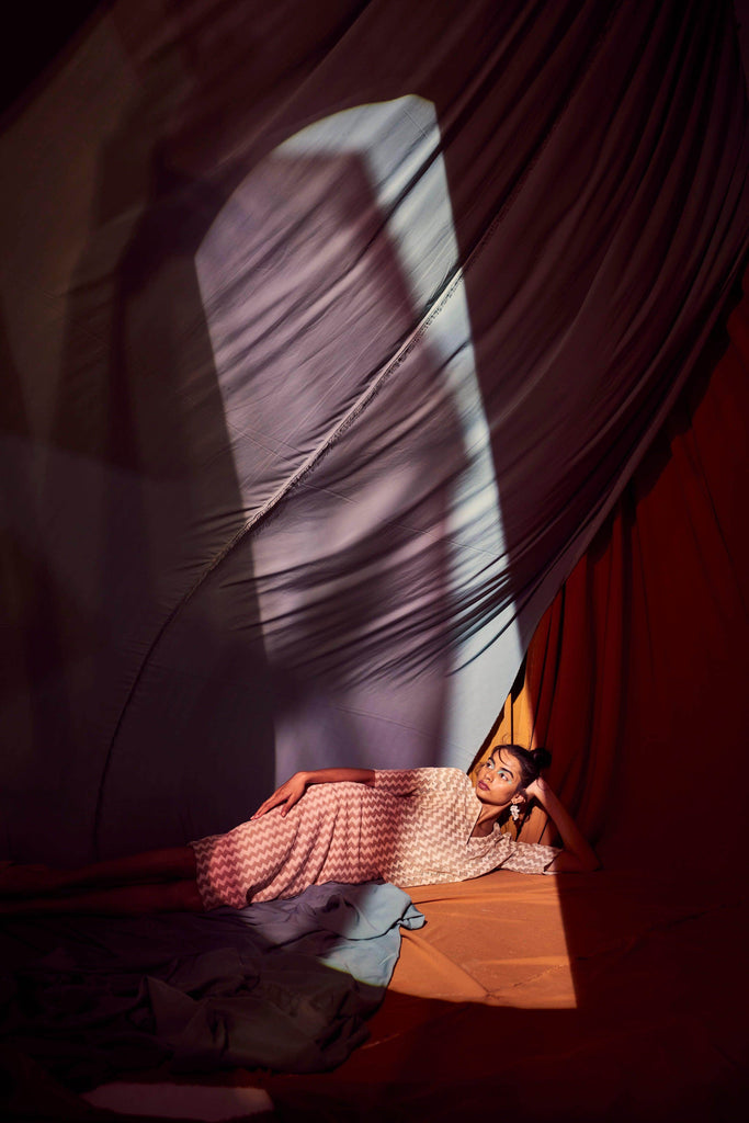 CHEVRON SKIRT SET - dash and dot dash and dot