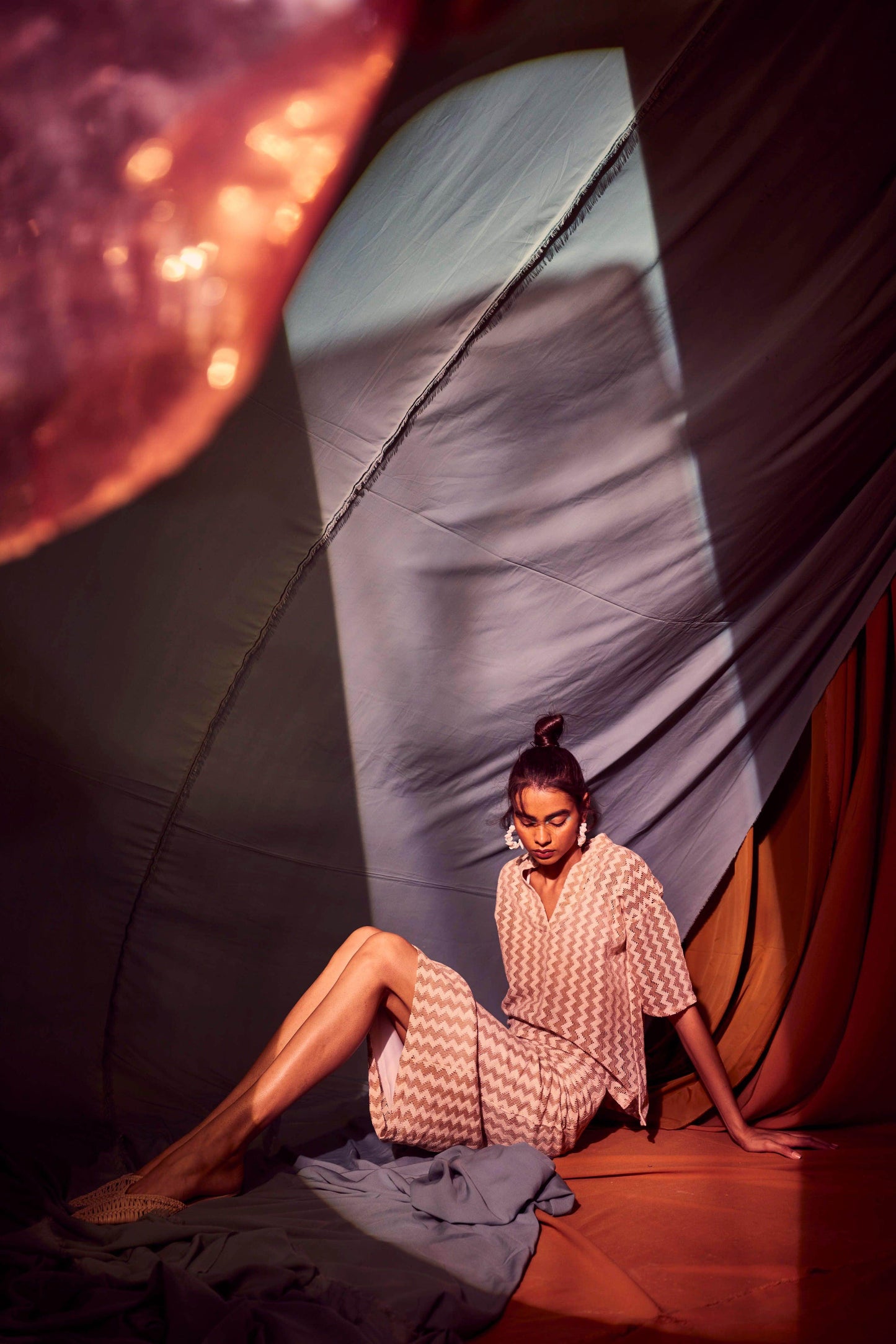 CHEVRON SKIRT SET - dash and dot