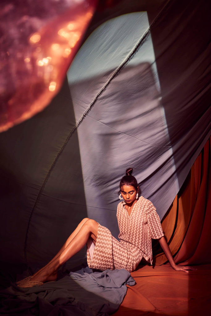 CHEVRON SKIRT SET - dash and dot dash and dot