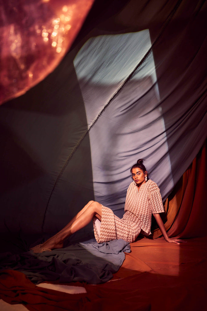 CHEVRON SKIRT SET - dash and dot dash and dot