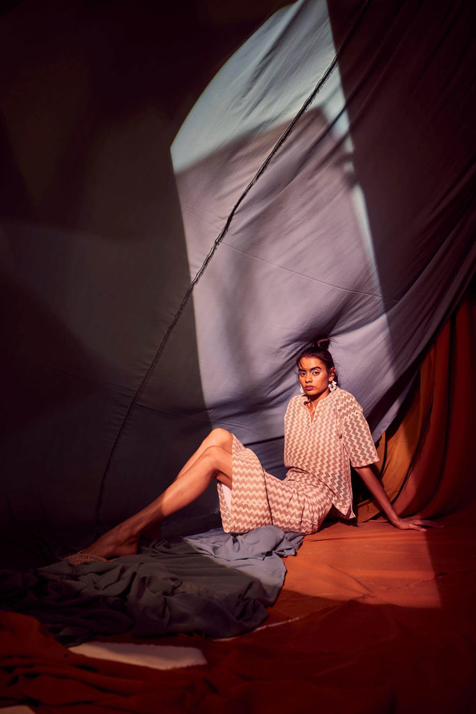 CHEVRON SKIRT SET - dash and dot dash and dot