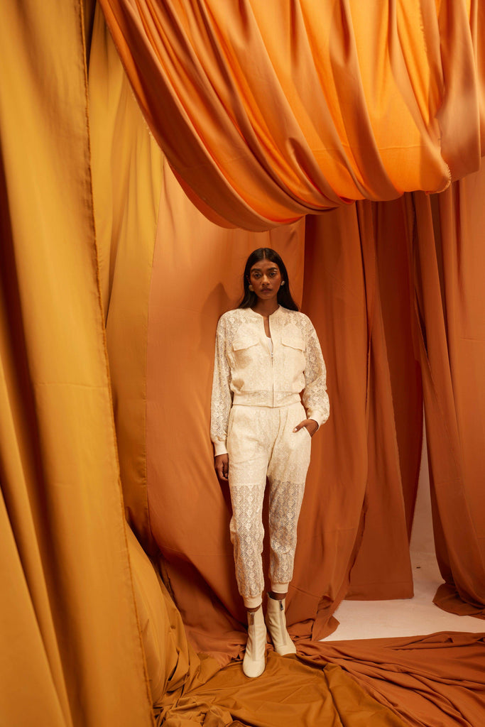 LACE TRACK SET - dash and dot dash and dot