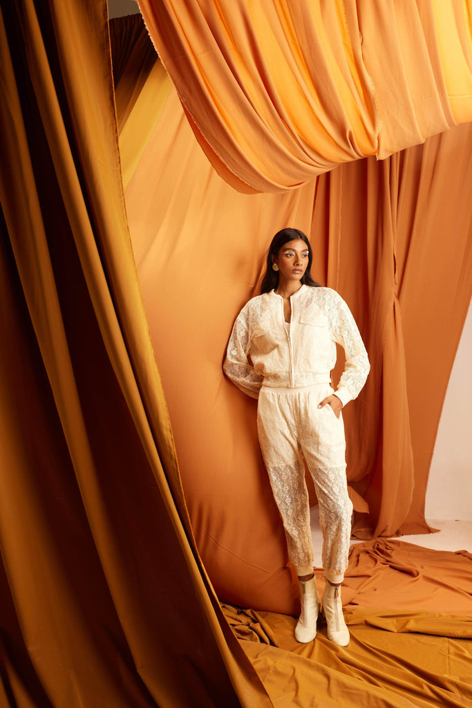 LACE TRACK SET - dash and dot dash and dot