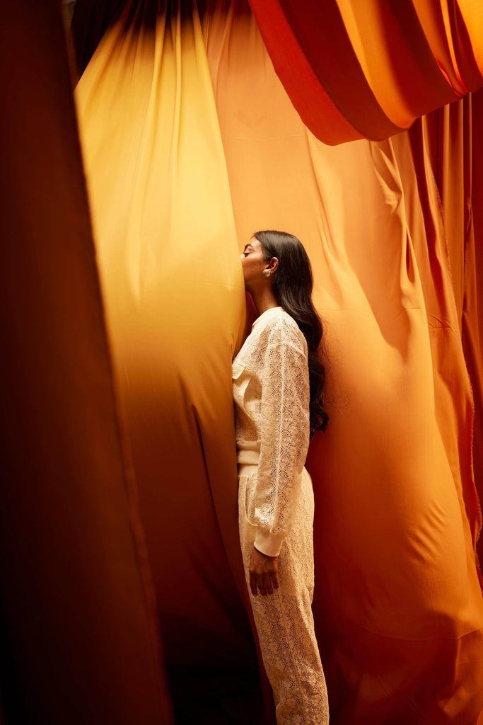 LACE TRACK SET - dash and dot dash and dot