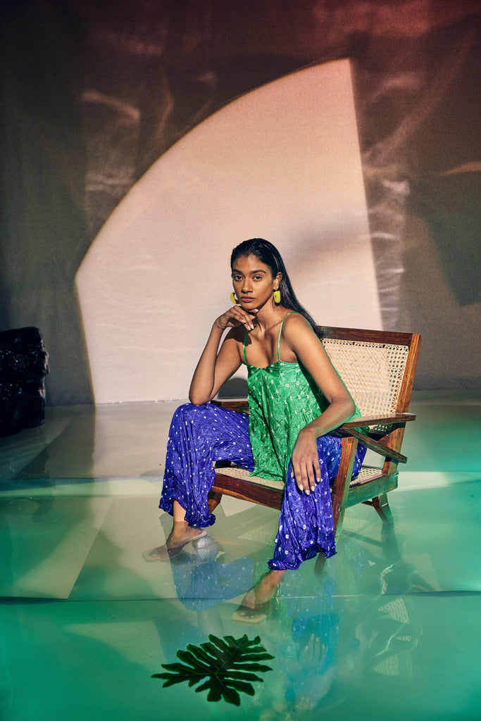 BANDHANI CAMI PANT SET - dash and dot dash and dot