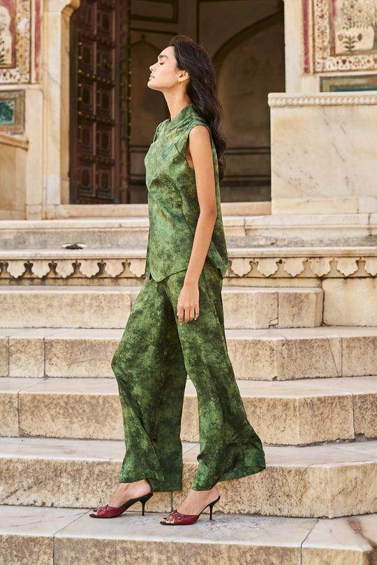 JACQUARD WAISTCOAT AND PANT SET - dash and dot dash and dot