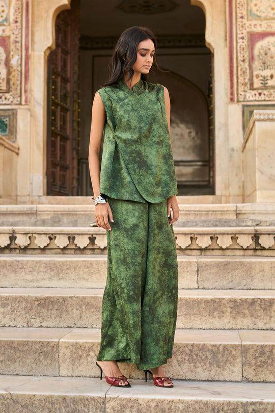 JACQUARD WAISTCOAT AND PANT SET - dash and dot dash and dot